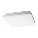 surface luminaire SQUARE 27 IP54, silver 