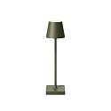 battery table lamp NUINDIE POCKET USB-C up / down, with USB connection, CCT Switch, with touch dimmer IP54, pine green dimmable