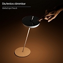 SIGOR battery table lamp MAHINA USB-C (L) CCT Switch, with touch dimmer IP20, black dimmable