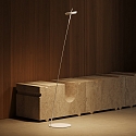 SIGOR battery floor lamp MAHINA USB-C (L) CCT Switch, with touch dimmer IP20, white dimmable