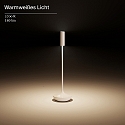 SIGOR battery table lamp NUCANDLE with touch dimmer IP54, glossy, black dimmable