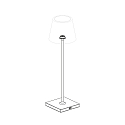 SIGOR luminaire base NUINDIE, night black