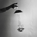 SIGOR battery table lamp NUDIDEROT with hook, CCT Switch, with touch dimmer IP54, snow white dimmable