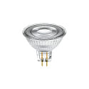 LED Pin socket Reflector lamp LUXAR GLAS  DIM, 12V, � 5cm / L 4.4cm, GU5.3, 7.8W 2700K 621lm 36�, dimmable