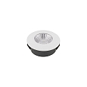 recessed luminaire DILED 60 flat, rigid, Dim-To-Warm IP30, white dimmable 5W 300lm 2100-2700K 36� 36� CRI 95