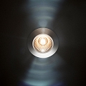 SIGOR recessed luminaire DILED 60 flat, rigid, Dim-To-Warm IP30, white dimmable 5W 300lm 2100-2700K 36� 36� CRI 95