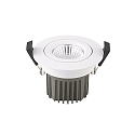 recessed luminaire DILED 68 swivelling IP20, white dimmable 10W 730lm 4000K 36� 36� CRI 95