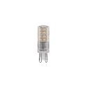 LED Pin socket lamp LUXAR DIM, 230V, � 2cm / L 5.8cm, G9, 3.5W 2700K 350lm 300�, dimmable, clear