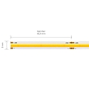 SIGOR LED Strip COB LED, 11W/m, 3000K, 5m, 512 LED/m, IP20, 24V, 1080lm, Ra90