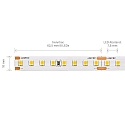 SIGOR LED Strip PRO LED, 9,6W/m, 4000K, 5m, 128 LED/m, IP20, 24V, 1340lm, Ra90