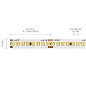 SIGOR LED Strip PRO LED, 18W/m, 3000K, 5m, 192 LED/m, IP20, 24V, 2288lm, Ra90