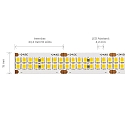 SIGOR LED Strip PRO LED, 40W/m, 4000K, 5m, 480 LED/m, IP20, 24V, 5308lm, Ra90