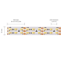 SIGOR LED Strip TUNABLE WHITE LED, 38,4W/m, 4000-2100K, 5m, 480 LED/m, IP20, 24V, 3200lm, Ra90