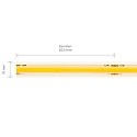 SIGOR LED Strip COB LED, 11W/m, 3000K, 5m, 512 LED/m, IP67, 24V, 1084lm, Ra90