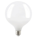 LED Light bulb Globe G125, 230V, Ø 12.5cm / 17.8cm, E27, 7W 2700K 806lm 300°, dimmable, opal
