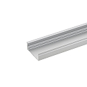 Surface profile FLAT 12 - for LED Strips up to 1.23cm width, for wall and ceiling mounting, length 200cm