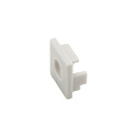 Endcap for Flush mounted profile inner / outer corner 10, flush, with hole