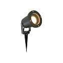Steinhauer Outdoor spot with ground spike NOVA Spot, 1 flame, GU10, black