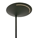 Steinhauer Steinhauer Floor lamp ZODIAC LED, 2 flames, with reading arm, black