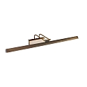 Steinhauer Steinhauer Wall luminaire LITHO LED, 1 flame, 60cm, bronze