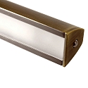 Steinhauer Steinhauer Wall luminaire LITHO LED, 1 flame, 60cm, bronze
