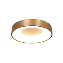 Steinhauer ceiling luminaire RINGLEDE - � 38CM round, medium, direct / indirect IP20, gold dimmable