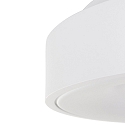 Steinhauer ceiling luminaire RINGLEDE - � 38CM round, medium, direct / indirect IP20, white matt dimmable