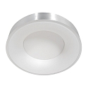 Steinhauer ceiling luminaire RINGLEDE - � 38CM round, medium, direct / indirect IP20, silver brushed dimmable