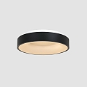 Steinhauer ceiling luminaire RINGLEDE - � 38CM round, medium, direct / indirect IP20, black matt dimmable