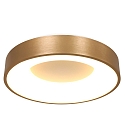 Steinhauer ceiling luminaire RINGLEDE - � 48CM large, round, direct / indirect IP20, gold dimmable
