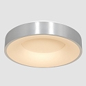 Steinhauer ceiling luminaire RINGLEDE - � 48CM large, round, direct / indirect IP20, silver brushed dimmable