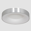 Steinhauer ceiling luminaire RINGLEDE - � 48CM large, round, direct / indirect IP20, silver brushed dimmable