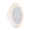 Steinhauer wall and ceiling luminaire LIDO round, adjustable, indirect, perforated IP20, white matt dimmable