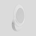 Steinhauer wall and ceiling luminaire LIDO round, adjustable, indirect, perforated IP20, white matt dimmable