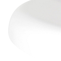 Steinhauer pendant luminaire KRISIP down, 1 flame, flat E27 IP20, white matt dimmable