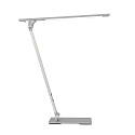 Steinhauer table lamp SERENADE rotatable, CCT Switch, tiltable, with touch dimmer IP20, steel brushed dimmable
