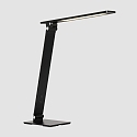 Steinhauer table lamp SERENADE rotatable, CCT Switch, tiltable, with touch dimmer IP20, black matt dimmable