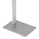 Steinhauer floor lamp SERENADE CCT Switch, adjustable, with touch dimmer IP20, brushed aluminium dimmable