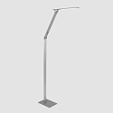 Steinhauer floor lamp SERENADE CCT Switch, adjustable, with touch dimmer IP20, brushed aluminium dimmable