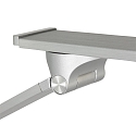 Steinhauer floor lamp SERENADE CCT Switch, adjustable, with touch dimmer IP20, brushed aluminium dimmable
