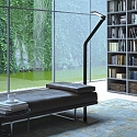 Steinhauer floor lamp SERENADE CCT Switch, adjustable, with touch dimmer IP20, black matt dimmable