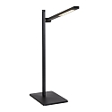 Mexlite desk lamp STEKK tiltable, with touch dimmer IP20, black matt dimmable
