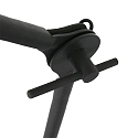 anne light & home table lamp KASKET with switch, with jointed arm, with plug E27 IP20, black matt 