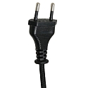 anne light & home table lamp KASKET with switch, with jointed arm, with plug E27 IP20, black matt 