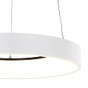 Steinhauer pendant luminaire RINGLEDE - � 48CM large, round, direct / indirect IP20, white matt dimmable