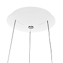 Steinhauer pendant luminaire RINGLEDE - � 48CM large, round, direct / indirect IP20, white matt dimmable