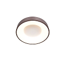 Steinhauer ceiling luminaire RINGLEDE 1 flame IP20, bronze dimmable