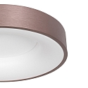 Steinhauer ceiling luminaire RINGLEDE 1 flame IP20, bronze dimmable