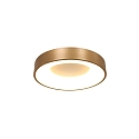 Steinhauer ceiling luminaire RINGLEDE - � 30CM small, round, direct / indirect IP20, gold matt dimmable