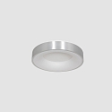 Steinhauer ceiling luminaire RINGLEDE - � 30CM small, round, direct / indirect IP20, silver brushed dimmable